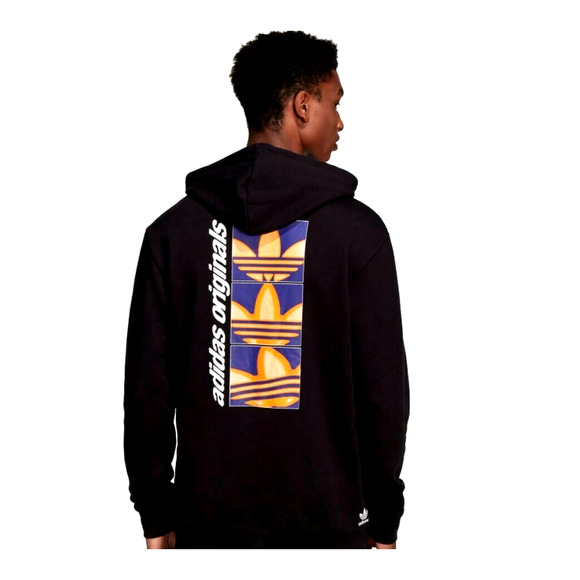 NEW‎ MENS ADIDAS ORIGINALS YUNG 2K TREFOIL PULLOVER HOODIE ~SIZE XL - Picture 1 of 8